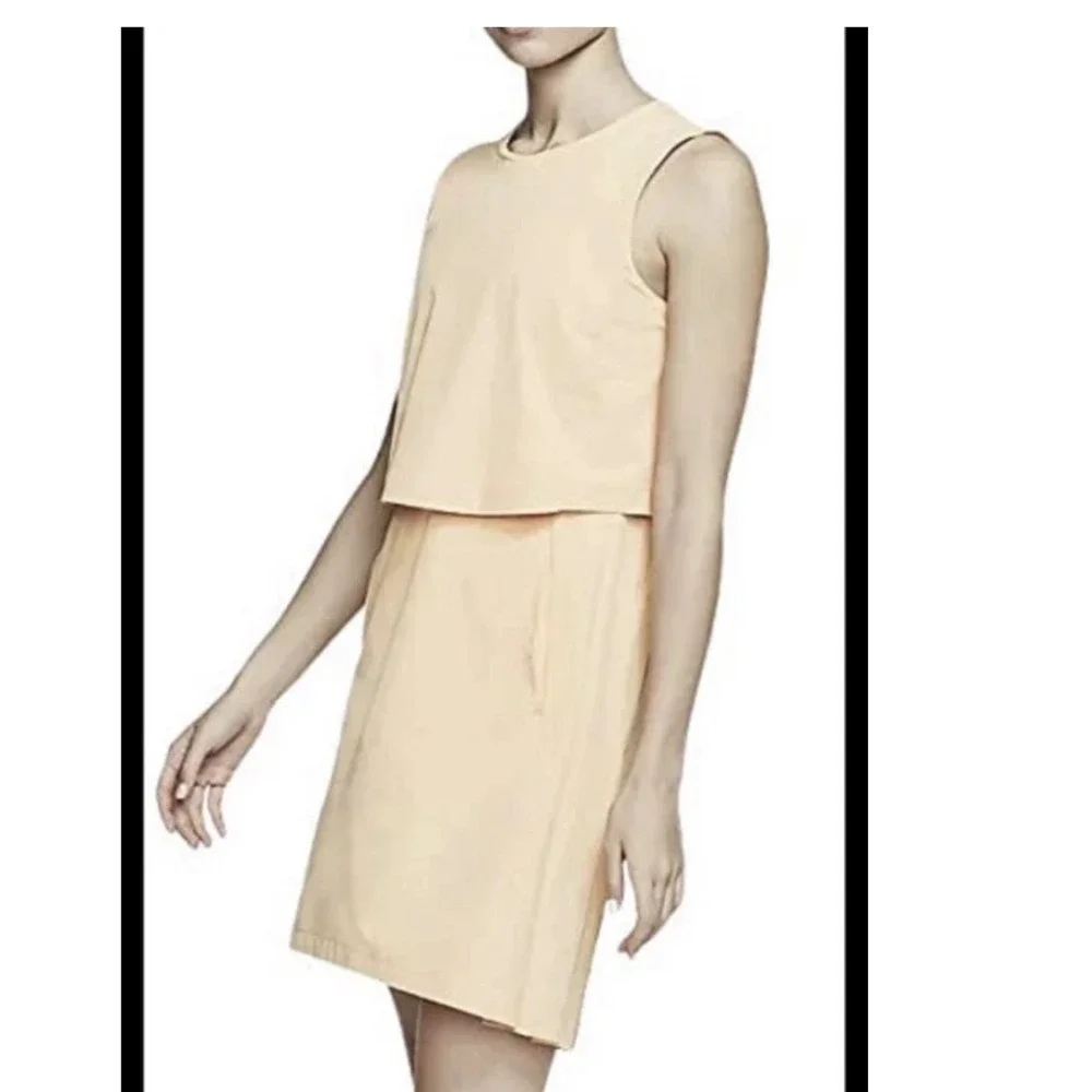 Nike Dryfit dress tennis golf ace flex Peach Small Sunset Haze C19806-885 EUC‎